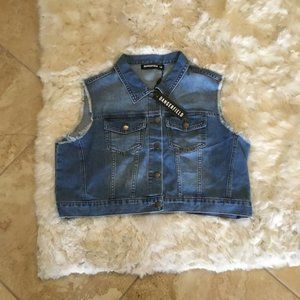Dangerfield denim vest size 18 AU   New (16-18 US)